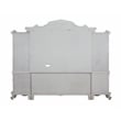 ACME Picardy Wooden Entertainment Center with Bridge in Antique Pearl
