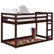 Acme Furniture Contemporary Wood Gaston Loft Bed in Espresso