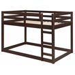 Acme Furniture Contemporary Wood Gaston Loft Bed in Espresso