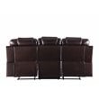 Braylon Sofa (Motion) in Brown PU