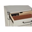 ACME Orchest 3 Drawers Nightstand with USB dock in Gray