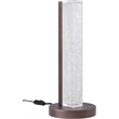 ACME Vreni Rectangular Metal Table Lamp in Brown