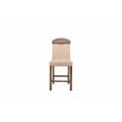 ACME Maurice Upholstered Wooden Counter Height Chair Set of 2 in Khaki and Oak