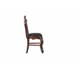 ACME Picardy Counter Height Chair Set of 2 in Cherry Oak and PU
