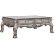 ACME Dresden Coffee Table in Vintage Bone White