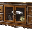 ACME Picardy Poly-Resin and Wood Entertainment Center in Honey Oak