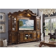 ACME Picardy Poly-Resin and Wood Entertainment Center in Honey Oak