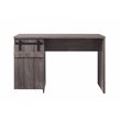 ACME Bellarosa Rectangular 1 Door Wooden Desk in Gray Washed