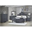 ACME Dante Queen Bed in Gray Velvet