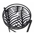 ACME Namid Metal Plant Stand with 3 Open Compartments in Black