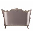 ACME Jayceon Fabric Tufted Loveseat with 2 Pillows in Champagne Beige
