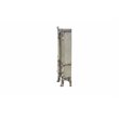 ACME Dresden Wooden Entertainment Center with Bridge in Vintage Bone White