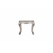 ACME Dresden End table in Vintage Bone White