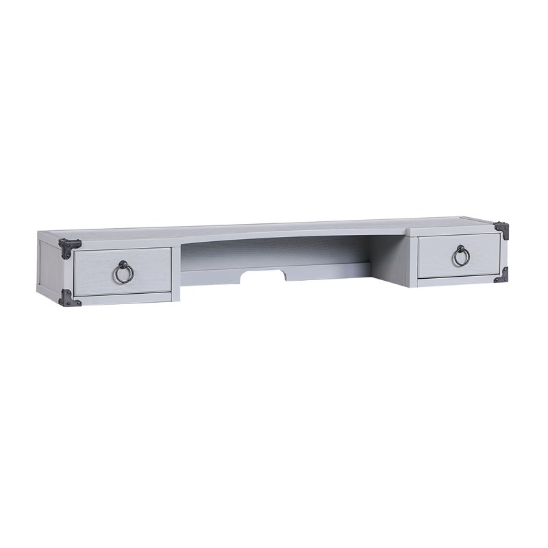 ACME Orchest Desk Hutch in Gray