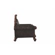 ACME Picardy Chair with 1 Pillow in Vintage Cherry Oak & PU