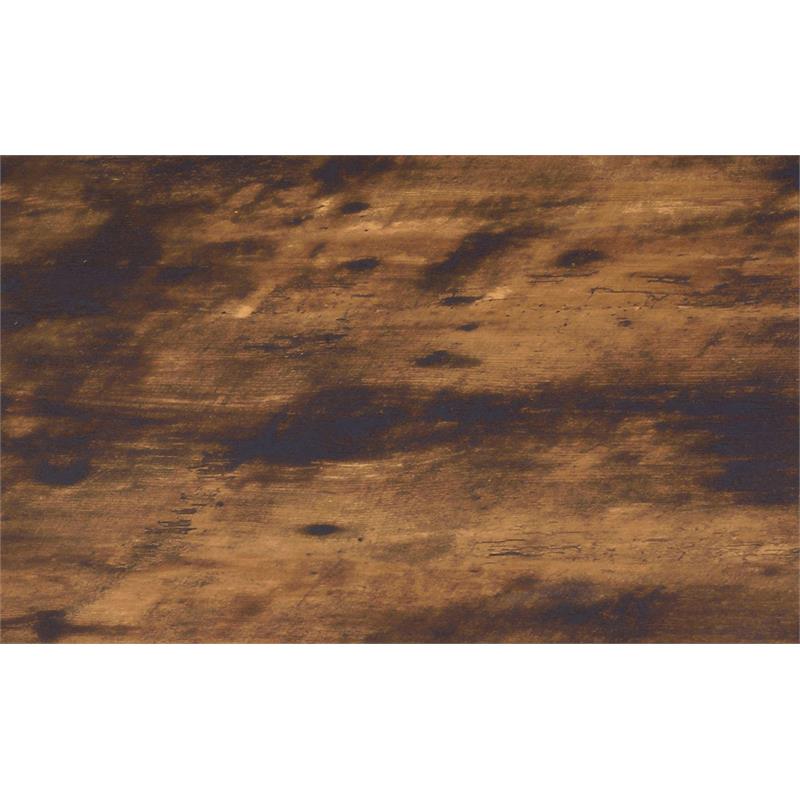 ACME Vadna Wooden Top Writing Desk in Weathered Oak and Black