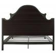 ACME House Beatrice Fabric Eastern King Bed in Charcoal and Light Gray