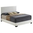 ACME Ireland III Faux Leather Upholstered Full Panel Bed in White