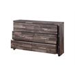 ACME Juniper Modern Composite Wood 6-Drawer Bedroom Dresser in Dark Cherry