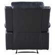 ACME Eilbra Faux Leather Power Recliner with Pillow Top Armrest in Black