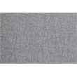 ACME Savilla Tufted Linen Fabric Upholstery Adjustable Sofa in Gray and Oak