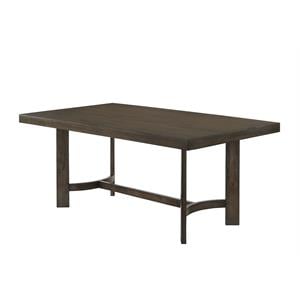 ACME Farren Dining Rectangular Wooden Table in Espresso
