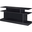 ACME Sollix Wooden Sofa Table with Multiple Storage Compartments in Black