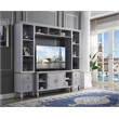 ACME House Marchese Wooden Storage Entertainment Center in Pearl Gray