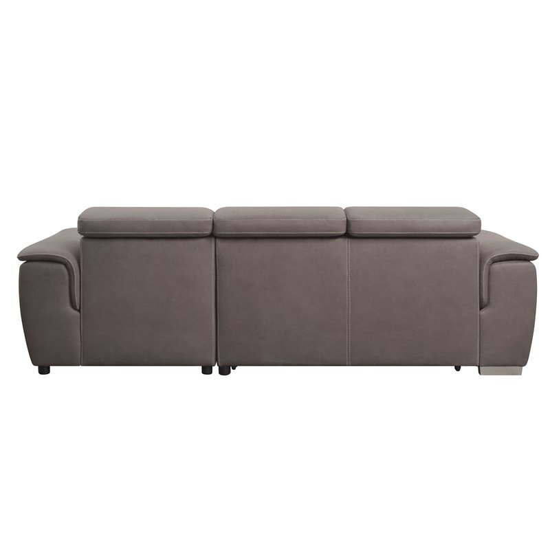Acme Haruko Storage Sleeper Sectional, Furniture Of America Werr Contemporary Leather Sleeper Sectional Sofas