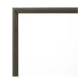 ACME Ilana Horizontal Rectangular Dresser Mirror with Wooden Frame in Gray