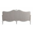 ACME Ciddrenar Fabric Tufted Sofa with 5 pillows in White