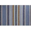 ACME Ciddrenar Fabric Upholstery Chair with Pillow in Blue and White