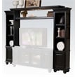 ACME Ferla Engineered Wood Entertainment Center with Side Piers/Bridge in Black