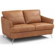 ACME Safi Loveseat in Cappuccino Leather