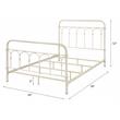 ACME Citron Metal Full Bed with Spindle Headboard and Footboard in White