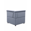 ACME Bois II Sectional Sofa in Gray Velvet