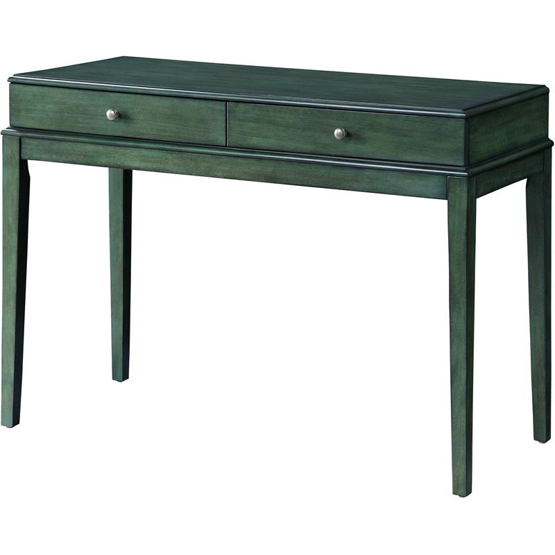 ACME Manas Console Table in Antique Green Finish