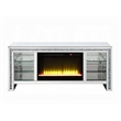 ACME Noralie LED Fireplace TV Stand For TVs Upto 60