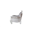 ACME Versailles Chair in Ivory Velvet & Bone White