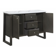 ACME Madan Server in Gray Oak Finish