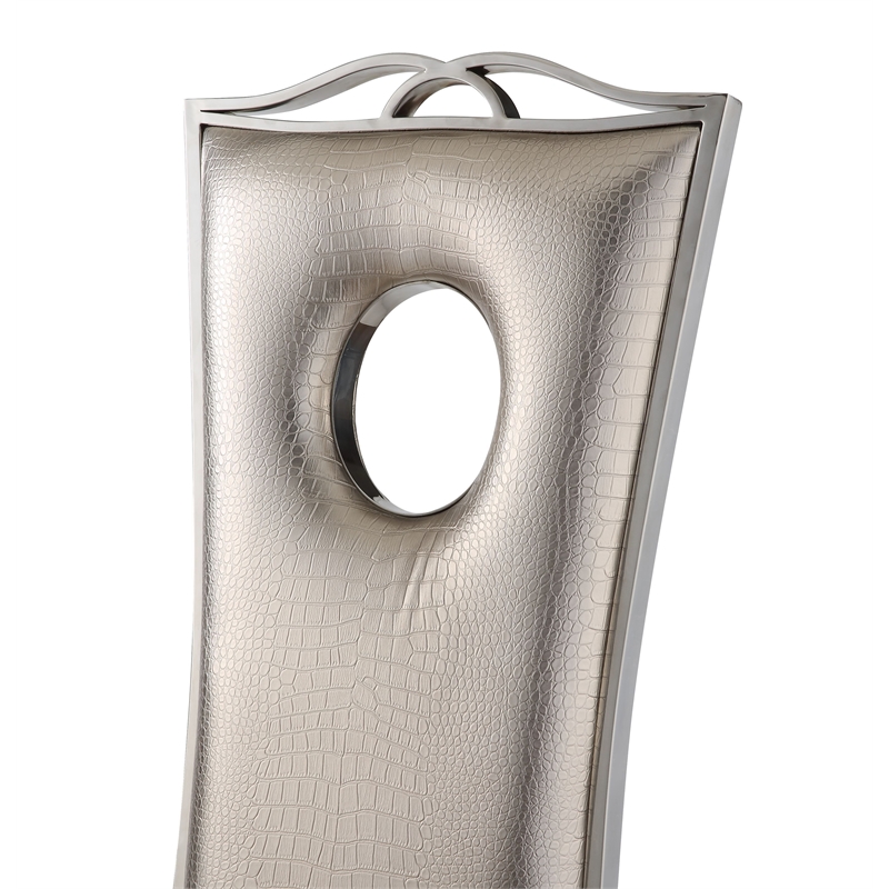 ACME Furniture Cyrene Side Chair (Set-2) in Beige