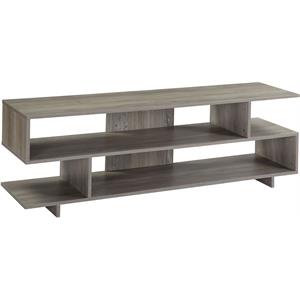 acme abhay tv stand in grey oak finish
