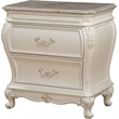 ACME Chantelle Nightstand in Pearl White
