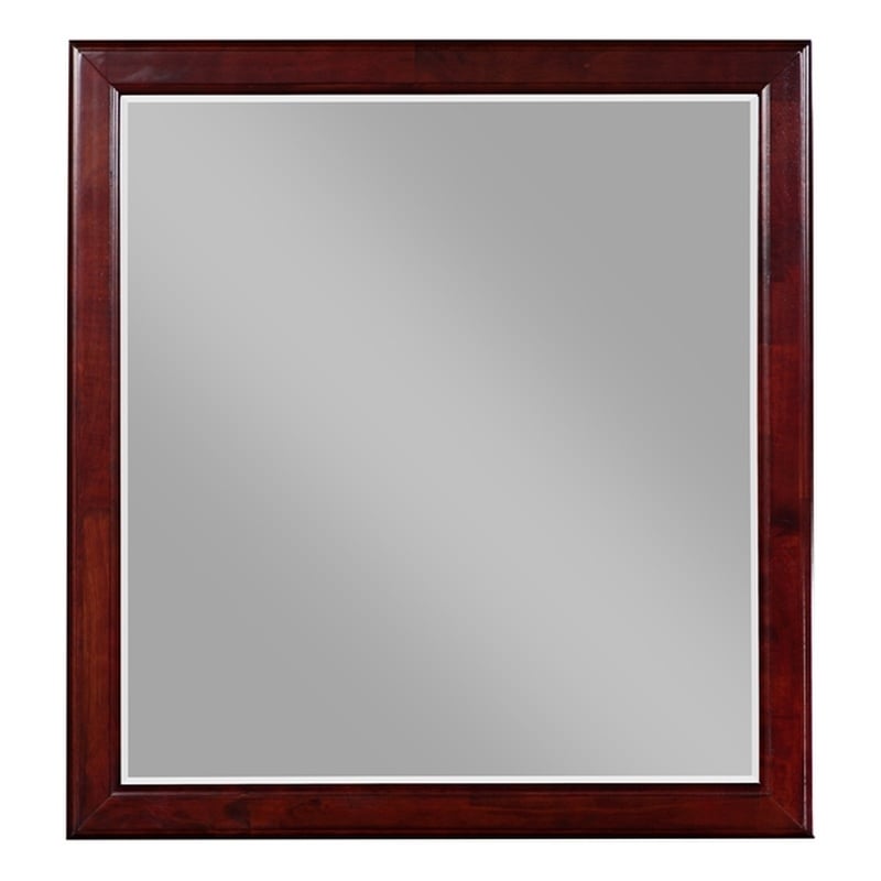 ACME Louis Philippe Mirror in Cherry