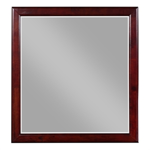 ACME Louis Philippe Mirror in Cherry