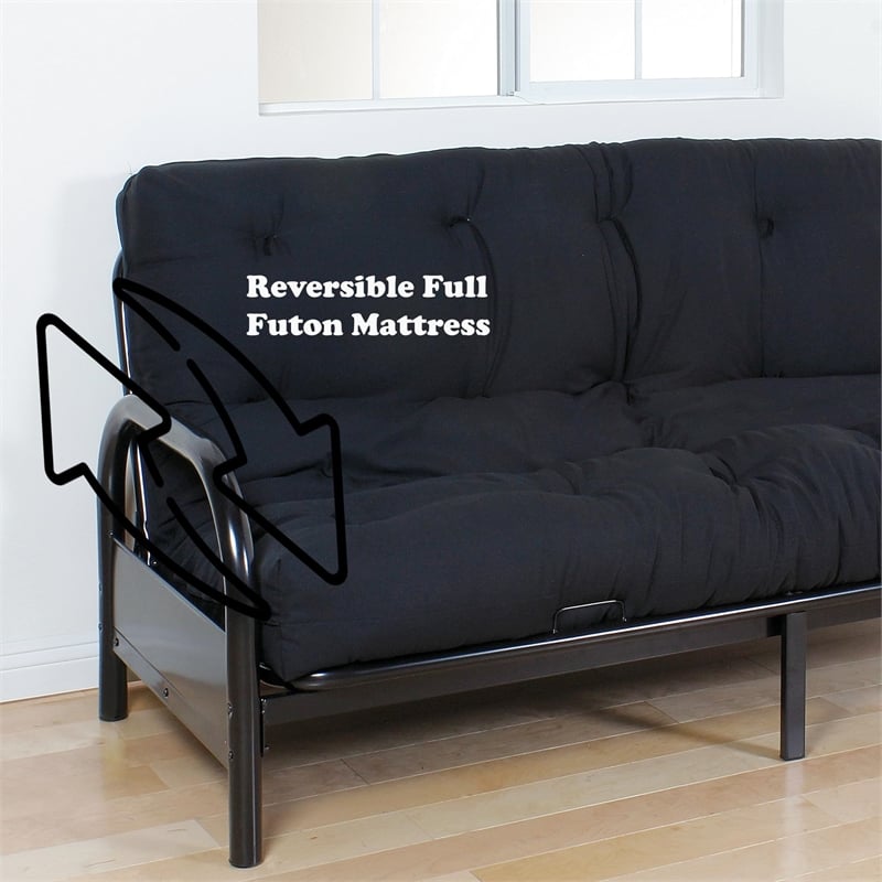 ACME Nabila Full Futon Mattress in Black
