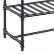 ACME Brantley 3-Drawer Wooden Rectangular Sofa Table in Oak and Sandy Black