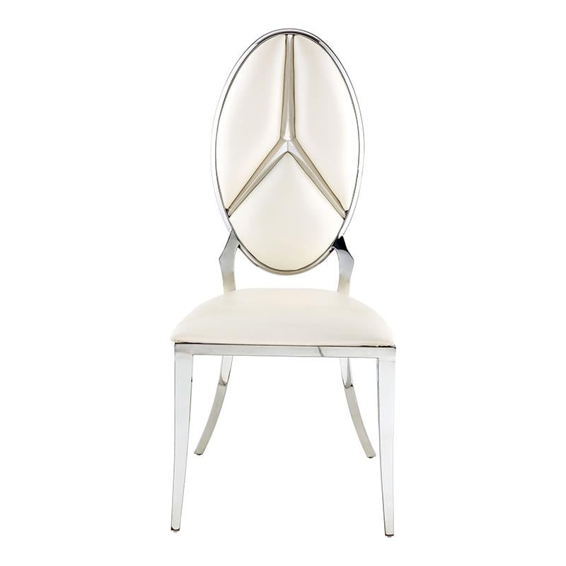 ACME Cyrene Side Chair (Set-2) in Beige