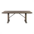 ACME Raphaela Wooden Dining Table in Weathered Cherry