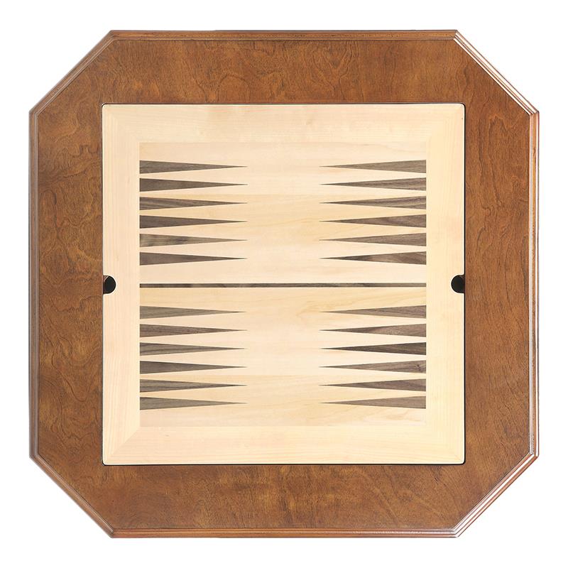 ACME Galini 2-Drawer Wooden Game Table in Walnut